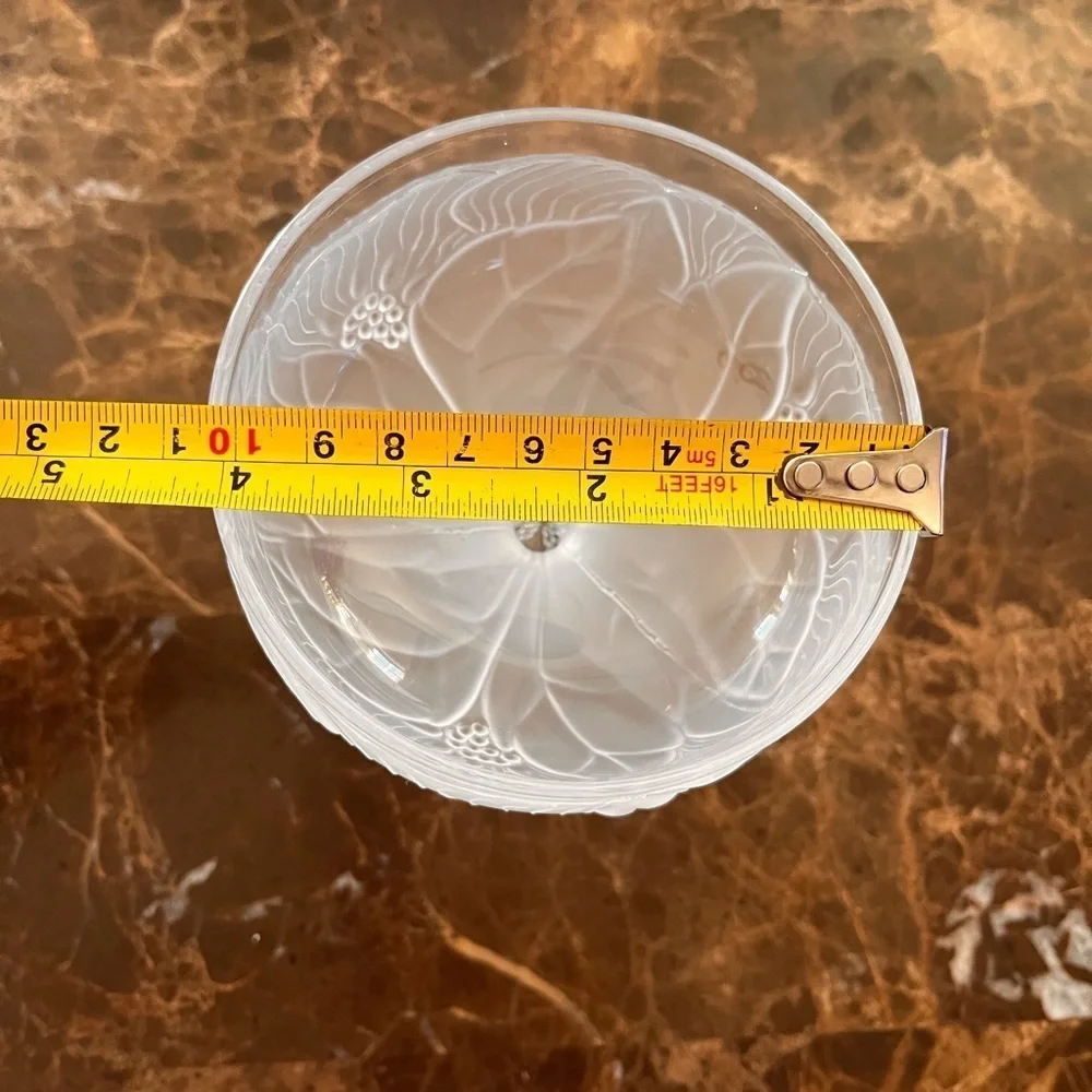 RARE vintage, TAITU Of Italy,  frosted champagne/sorbet glass